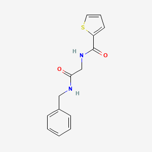 N-benzyl-2-(thiophen-2-ylformamido)acetamide