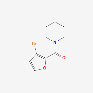 (3-Bromofuran-2-yl)-piperidin-1-ylmethanone