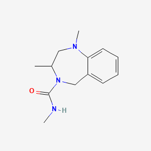 N,1,3-trimethyl-3,5-dihydro-2H-1,4-benzodiazepine-4-carboxamide