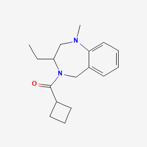 cyclobutyl-(3-ethyl-1-methyl-3,5-dihydro-2H-1,4-benzodiazepin-4-yl)methanone