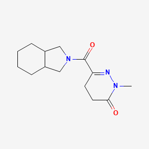 6-(1,3,3a,4,5,6,7,7a-Octahydroisoindole-2-carbonyl)-2-methyl-4,5-dihydropyridazin-3-one