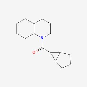 3,4,4a,5,6,7,8,8a-octahydro-2H-quinolin-1-yl(6-bicyclo[3.1.0]hexanyl)methanone