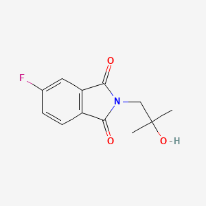 5-Fluoro-2-(2-hydroxy-2-methylpropyl)isoindole-1,3-dione