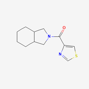 1,3,3a,4,5,6,7,7a-Octahydroisoindol-2-yl(1,3-thiazol-4-yl)methanone