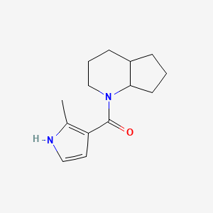 2,3,4,4a,5,6,7,7a-octahydrocyclopenta[b]pyridin-1-yl-(2-methyl-1H-pyrrol-3-yl)methanone