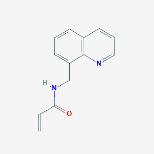 N-[(quinolin-8-yl)methyl]prop-2-enamide