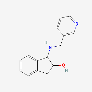 1-(pyridin-3-ylmethylamino)-2,3-dihydro-1H-inden-2-ol