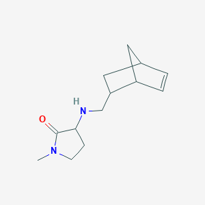 3-(2-Bicyclo[2.2.1]hept-5-enylmethylamino)-1-methylpyrrolidin-2-one