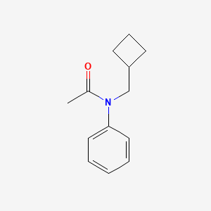 N-(cyclobutylmethyl)-N-phenylacetamide