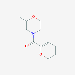 3,4-dihydro-2H-pyran-6-yl-(2-methylmorpholin-4-yl)methanone