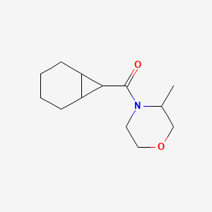 7-Bicyclo[4.1.0]heptanyl-(3-methylmorpholin-4-yl)methanone