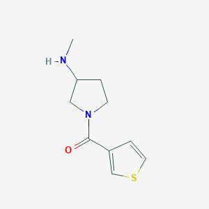 [3-(Methylamino)pyrrolidin-1-yl]-thiophen-3-ylmethanone