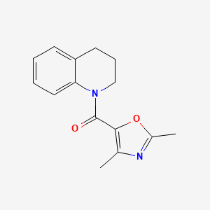 3,4-dihydro-2H-quinolin-1-yl-(2,4-dimethyl-1,3-oxazol-5-yl)methanone