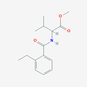 Methyl 2-[(2-ethylbenzoyl)amino]-3-methylbutanoate