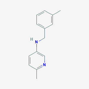 6-methyl-N-[(3-methylphenyl)methyl]pyridin-3-amine