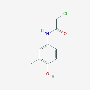 2-chloro-N-(4-hydroxy-3-methylphenyl)acetamide