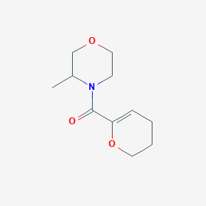 3,4-dihydro-2H-pyran-6-yl-(3-methylmorpholin-4-yl)methanone