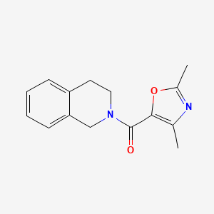 3,4-dihydro-1H-isoquinolin-2-yl-(2,4-dimethyl-1,3-oxazol-5-yl)methanone