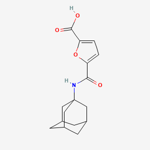 5-(1-Adamantylcarbamoyl)furan-2-carboxylic acid