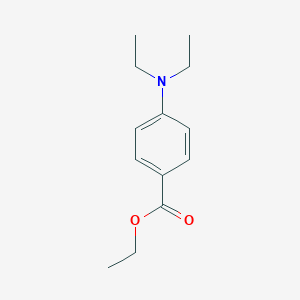 molecular formula C13H19NO2 B076197 4-二乙氨基苯甲酸乙酯 CAS No. 10287-54-4