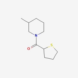 (3-Methylpiperidin-1-yl)-(thiolan-2-yl)methanone