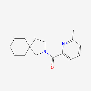 2-Azaspiro[4.5]decan-2-yl-(6-methylpyridin-2-yl)methanone