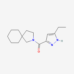 2-azaspiro[4.5]decan-2-yl-(5-ethyl-1H-pyrazol-3-yl)methanone