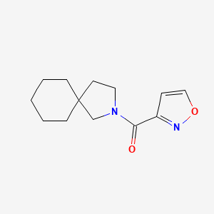 2-Azaspiro[4.5]decan-2-yl(1,2-oxazol-3-yl)methanone