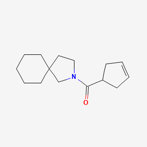 2-Azaspiro[4.5]decan-2-yl(cyclopent-3-en-1-yl)methanone