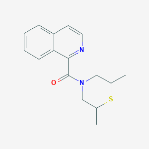 (2,6-Dimethylthiomorpholin-4-yl)-isoquinolin-1-ylmethanone