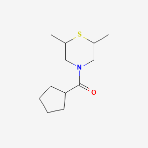 Cyclopentyl-(2,6-dimethylthiomorpholin-4-yl)methanone