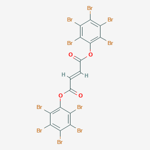 molecular formula C16H2Br10O4 B076203 Bis(pentabromophenyl) fumarate CAS No. 15108-51-7