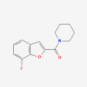 (7-Fluoro-1-benzofuran-2-yl)-piperidin-1-ylmethanone