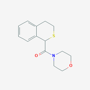 3,4-dihydro-1H-isothiochromen-1-yl(morpholin-4-yl)methanone