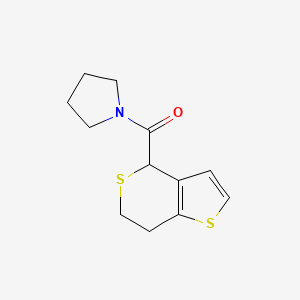 6,7-dihydro-4H-thieno[3,2-c]thiopyran-4-yl(pyrrolidin-1-yl)methanone