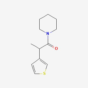 1-Piperidin-1-yl-2-thiophen-3-ylpropan-1-one