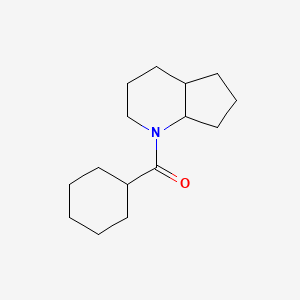 2,3,4,4a,5,6,7,7a-Octahydrocyclopenta[b]pyridin-1-yl(cyclohexyl)methanone