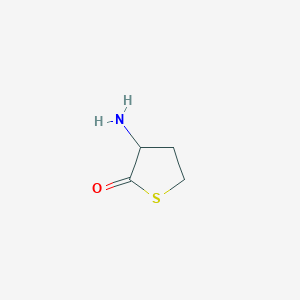 molecular formula C4H7NOS B076207 DL-同型半胱氨酸硫内酯 CAS No. 10593-85-8