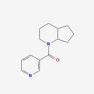 2,3,4,4a,5,6,7,7a-Octahydrocyclopenta[b]pyridin-1-yl(pyridin-3-yl)methanone