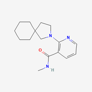 2-(2-azaspiro[4.5]decan-2-yl)-N-methylpyridine-3-carboxamide