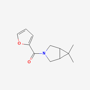 (6,6-Dimethyl-3-azabicyclo[3.1.0]hexan-3-yl)-(furan-2-yl)methanone