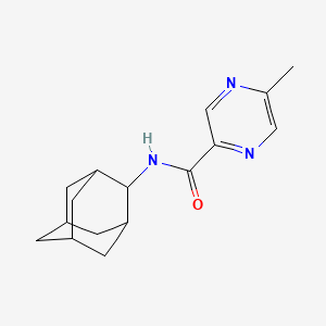 N-(2-adamantyl)-5-methylpyrazine-2-carboxamide