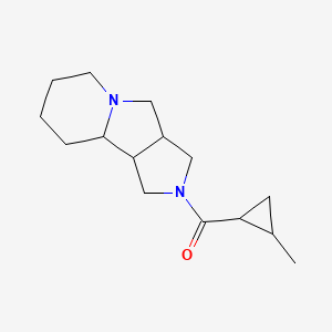 1,3,3a,4,6,7,8,9,9a,9b-Decahydropyrrolo[3,4-a]indolizin-2-yl-(2-methylcyclopropyl)methanone