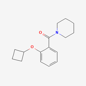 (2-Cyclobutyloxyphenyl)-piperidin-1-ylmethanone