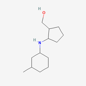 [2-[(3-Methylcyclohexyl)amino]cyclopentyl]methanol