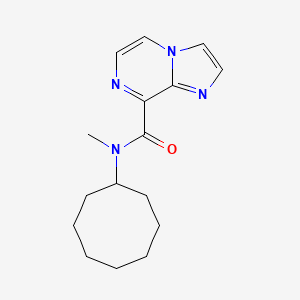 N-cyclooctyl-N-methylimidazo[1,2-a]pyrazine-8-carboxamide