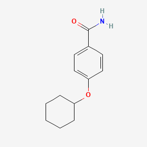 4-Cyclohexyloxybenzamide