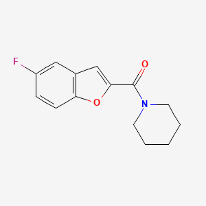 (5-Fluoro-1-benzofuran-2-yl)-piperidin-1-ylmethanone