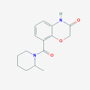 8-(2-methylpiperidine-1-carbonyl)-4H-1,4-benzoxazin-3-one