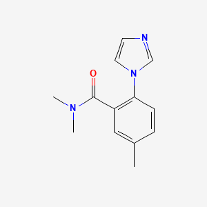 2-imidazol-1-yl-N,N,5-trimethylbenzamide